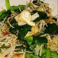 らららゆっち's cooksnap of when they made 小松菜とえのきのおかかじょうゆあえ.