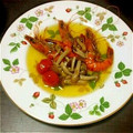 りらこちゃん25's cooksnap of when they made 【スペイン】きのこと有頭エビのアヒージョ.