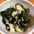 けんはるママちゃん's cooksnap of when they made たまごでまろやか♡わかめ炒め.