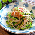 薄荷パン's cooksnap of when they made 超簡単♪豆苗ともやしの塩トマト炒め.