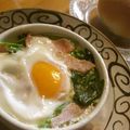 marilin36's cooksnap of when they made ココットカマン＊ポパイエッグ＊.