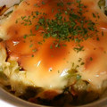watyami's cooksnap of when they made ほうれん草とキャベツのマヨチーズ焼き.