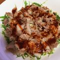 4810's cooksnap of when they made 鶏肉とキュウリのピリ辛ソース.
