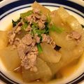 Quickみっちゃん's cooksnap of when they made 簡単！豚肉大根煮物(･∀･).