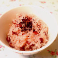 おなかさま's cooksnap of when they made 時短・簡単！！炊飯器でもっちり赤飯.