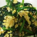クック69A9UA☆'s cooksnap of when they made 簡単！美味しい！ほうれん草と卵の炒め.