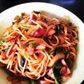 クックK02NSE☆'s cooksnap of when they made 我が家のナポリタン.