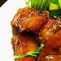 ユーロン's cooksnap of when they made 【韓国風唐揚げ　アジアン甘辛だれ】.