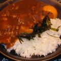 ジョングレ's cooksnap of when they made 斬新なトッピング＊海苔カレー.