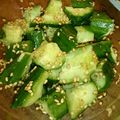 セリーヌ＆いっちゃん's cooksnap of when they made 1分で完成！だしキュウリ.
