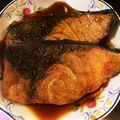 真祐華's cooksnap of when they made ぶりの照り焼き.