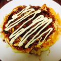 xxossyixx's cooksnap of when they made ☆ヘルシー納豆お好み焼き☆.