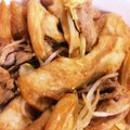 にゃ～けい's cooksnap of when they made 車麩が豚肉に変身！？肉野菜炒め.