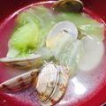 なつあついなつ's cooksnap of when they made あさりと春キャベツの旨味たっぷりスープ.