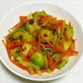 mami99's cooksnap of when they made 芽キャベツの付け合わせ（お弁当にも）.