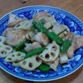 ブラウフェルド's cooksnap of when they made ご飯がすすむ❤鳥とれんこんの甘辛ごま炒め.