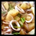 EDOMOCO's cooksnap of when they made イカとじゃがいもの味噌バター炒め★.