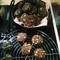 フランスのdee's cooksnap of when they made 超簡単❤チョコの山クッキー≪バター不要≫.