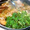 ☆みいKK☆'s cooksnap of when they made 豚肉と水菜のおろしハリハリ鍋.