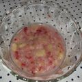 yosshya3's cooksnap of when they made 離乳食中期 イチゴとバナナのとろとろ.