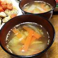 YUKIKI☆'s cooksnap of when they made 栄養満点！白菜と人参の中華スープ♪.