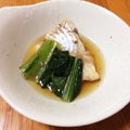 catrobber's cooksnap of when they made 白身魚(鱈)と小松菜の煮つけ.