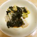 せつみか's cooksnap of when they made 手抜きでもう一品わかめとネギのぬた.