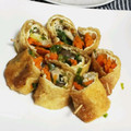 まぁあみん's cooksnap of when they made 油揚げの野菜巻き.