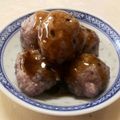 kouryu07's cooksnap of when they made みたらしお月見だんご.