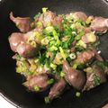 noriko912's cooksnap of when they made 塩レモン果肉が決めて！砂肝の塩レモン炒め.