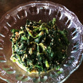 sma2's cooksnap of when they made 簡単♡ほうれん草のごま和え♡.