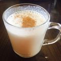 伏見凛香's cooksnap of when they made 簡単☆バナナときなこのふんわりスムージー.