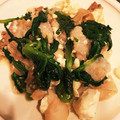 619urayasu's cooksnap of when they made ほっぺがおちる！！春菊と豆腐の炒めもの♪.