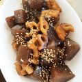 はじ丸△'s cooksnap of when they made ザクザクれんこんとコンニャクのきんぴら.