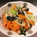 かきこうじ's cooksnap of when they made 豚肉とほうれん草にんじんしめじのあんかけ.