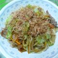 つぴ丸's cooksnap of when they made 麺つゆで少し甘めの焼きうどん.