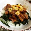 adeko419's cooksnap of when they made 簡単にできる！焼き鳥丼.
