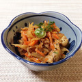 みじょーん's cooksnap of when they made 大根の皮で★ピリ辛みそマヨ炒め.