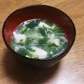 sakichi☆'s cooksnap of when they made ニラ、えのき、豆腐の中華スープ.