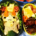 ＭＴママ's cooksnap of when they made 妖怪ウォッチ キャラ弁 ジバコマ.