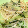 大森ヨーグルト's cooksnap of when they made 青梗菜ともやしのベーコン炒め.