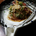 cocoりえ's cooksnap of when they made きゅうりと茗荷の胡麻ポンおろし和え.