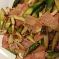 ◆みー◆'s cooksnap of when they made きのこ&アスパラ&ベーコンのガリバタ炒め.