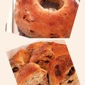 アレっ子ママ卒業's cooksnap of when they made HB使用。レーズンとくるみのパンw.