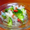 まどれんまま's cooksnap of when they made 胡瓜と白きくらげの酢の物.