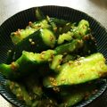 keycokko's cooksnap of when they made 居酒屋風☆さっぱりきゅうり.