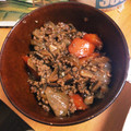 messier225's cooksnap of when they made 人参、きのこ、玉ねぎとひき肉の甘辛炒め.