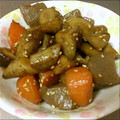なおにゅ's cooksnap of when they made お弁当に♡牛蒡と蒟蒻の旨煮＊胡麻和え.
