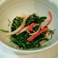 ☆Tomochan☆'s cooksnap of when they made 塩麹✿豆苗がモリモリ食べられる和え物✿.