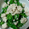 あろぃまぁ's cooksnap of when they made 菜の花と豆腐の簡単和え物.